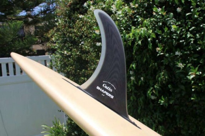 Quilha Shapers Gatto 9" Box Fin - Longboard