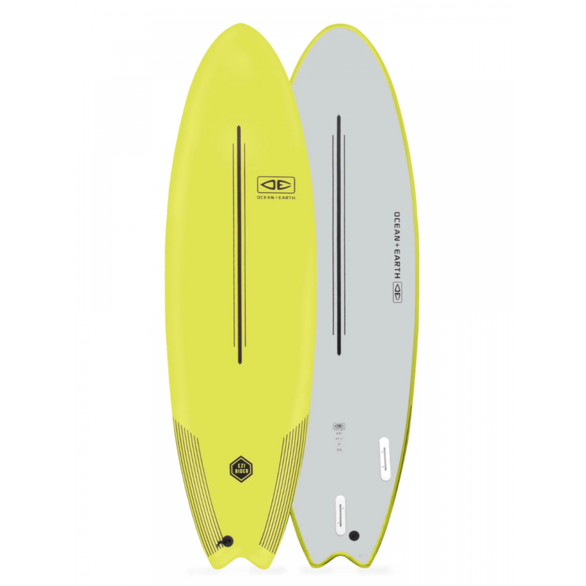 OCEAN＆EARTH EZI RIDER SOFT BOARD 6’6 Soft Board | Ezi-Rider 6'0