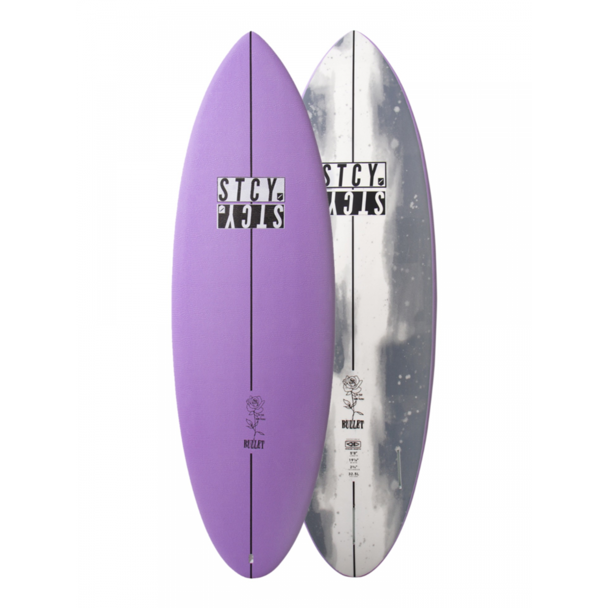 STCY BULLET ソフトボード　5'8 Ocean & Earth Stacey Bullet Epoxy 5'8